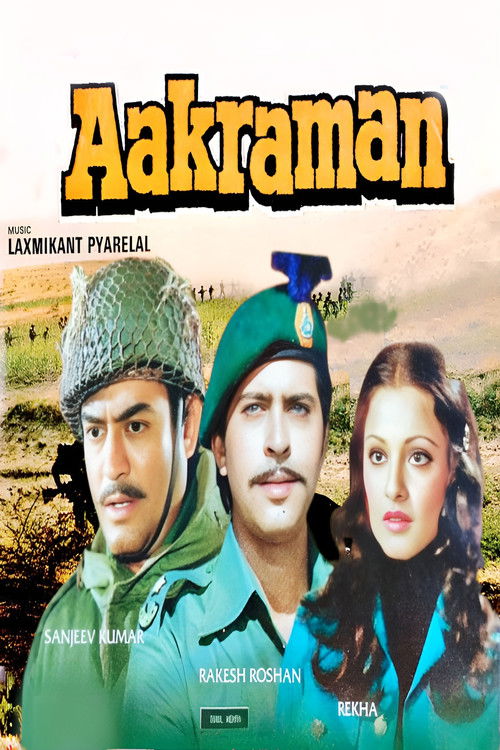 Aakraman (1975) poster