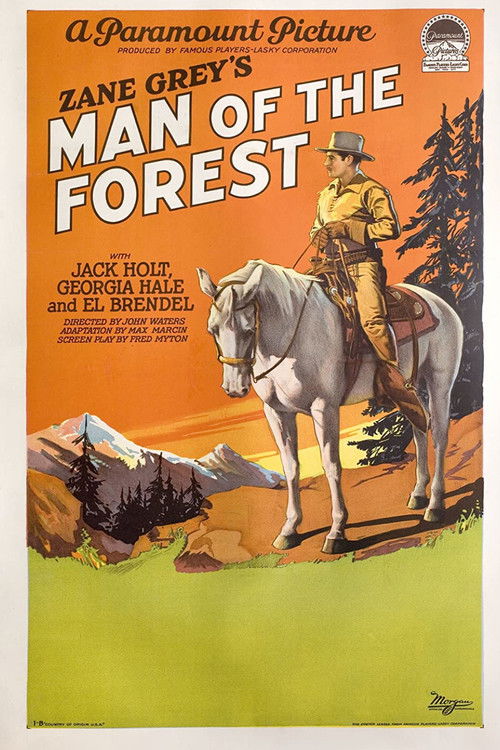 Man of the Forest (1926) poster