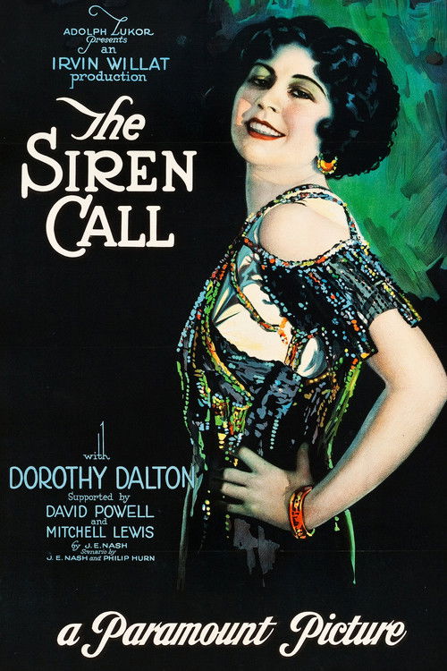 The Siren Call (1922) poster