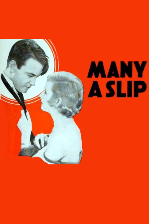 Many a Slip (1931) poster