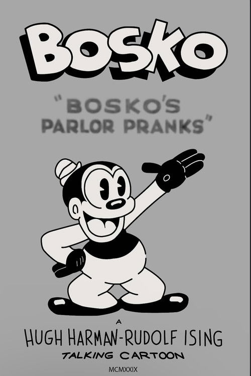 Bosko's Parlor Pranks (1934) poster