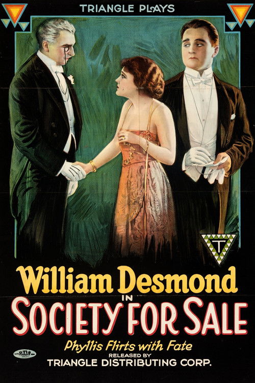 Society for Sale (1918) poster