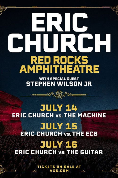 Eric Church vs. The ECB (Live at Red Rocks Amphitheatre) 7-15-2025 (2025) poster
