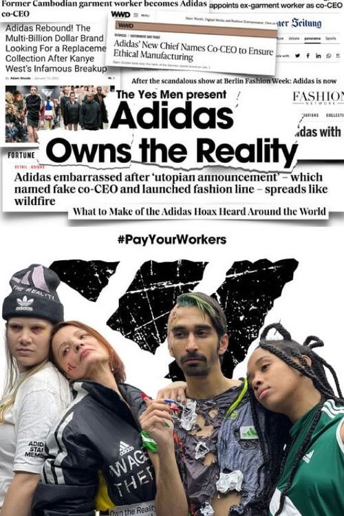 Adidas Owns the Reality (2024) poster