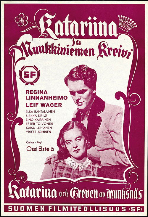 Katariina ja Munkkiniemen kreivi (1943) poster