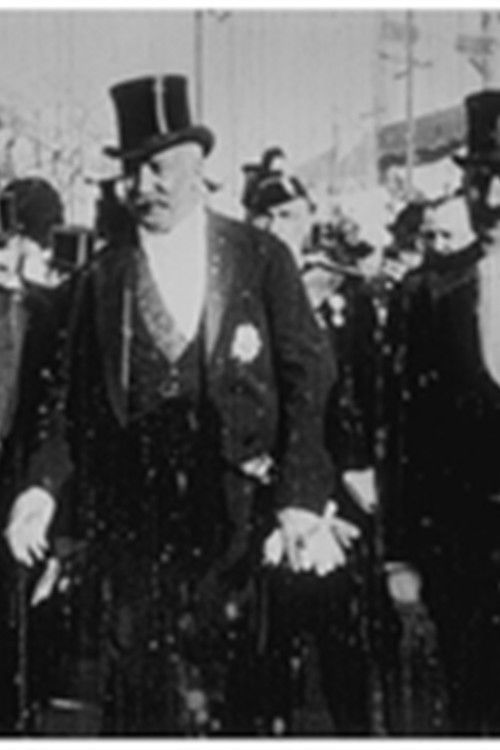 M. le président arrivant au bal des Sablaises (1897) poster