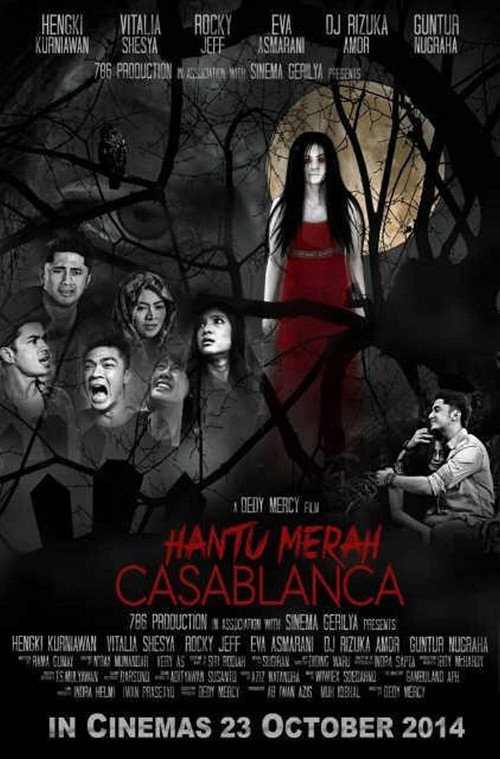 Hantu Merah Casablanca (2014) poster