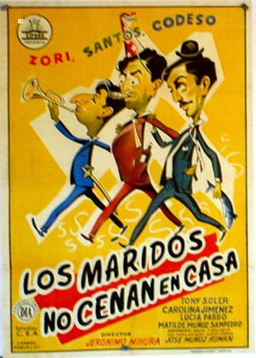Los maridos no cenan en casa (1956) poster