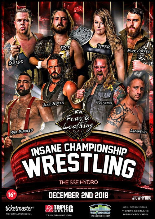 ICW Fear and Loathing XI (2018) poster