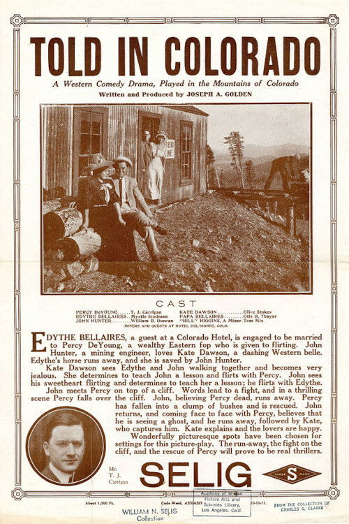 Told in Colorado (1911) poster
