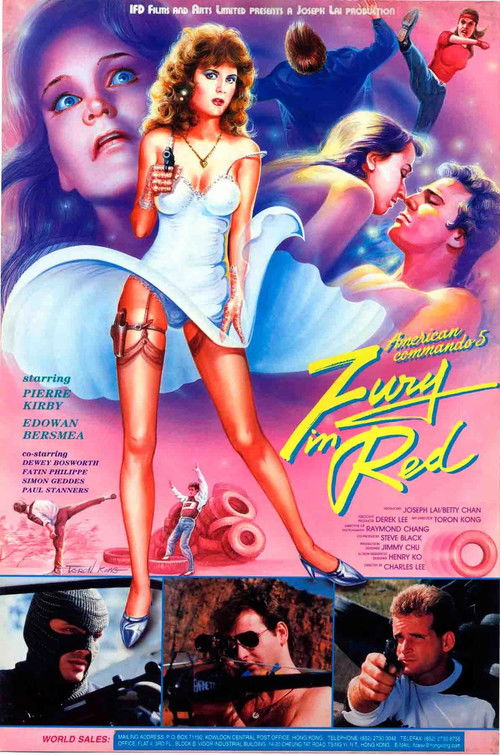 American Commando 5 - Fury in Red (1988) poster