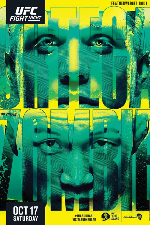 UFC Fight Night 180: Ortega vs. The Korean Zombie (2020) poster