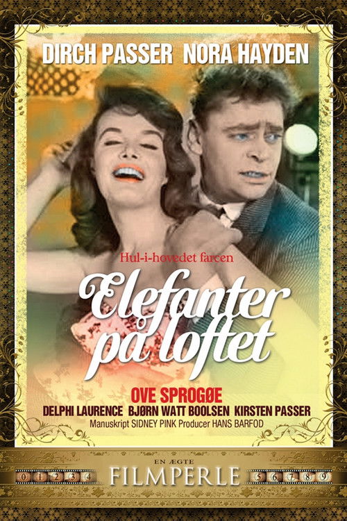 Elefanter på loftet (1960) poster