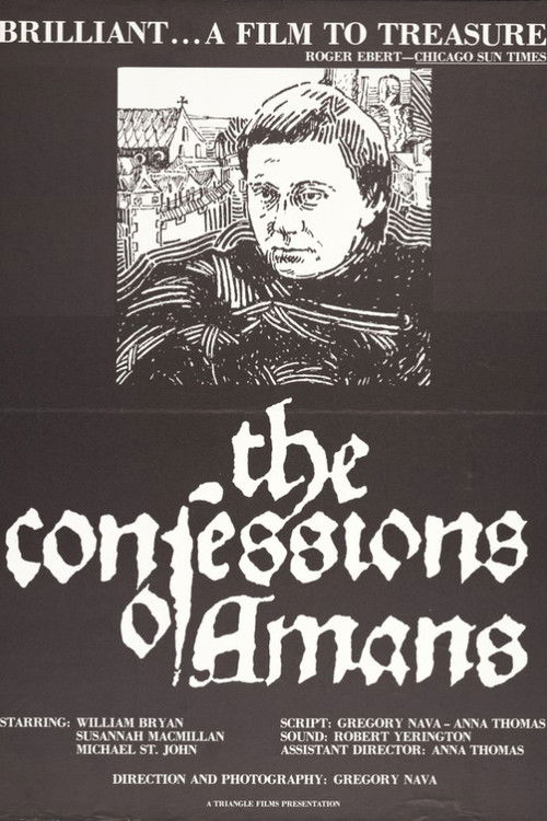 The Confessions of Amans (1976) poster