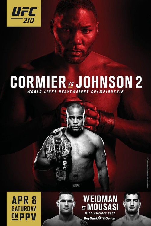 UFC 210: Cormier vs. Johnson 2 (2017) poster