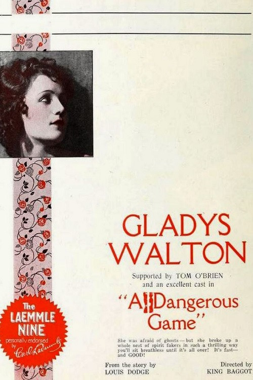 A Dangerous Game (1922) poster