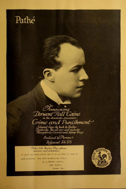 Crime and Punishment (1917) poster