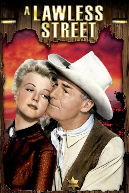 A Lawless Street (1955) poster