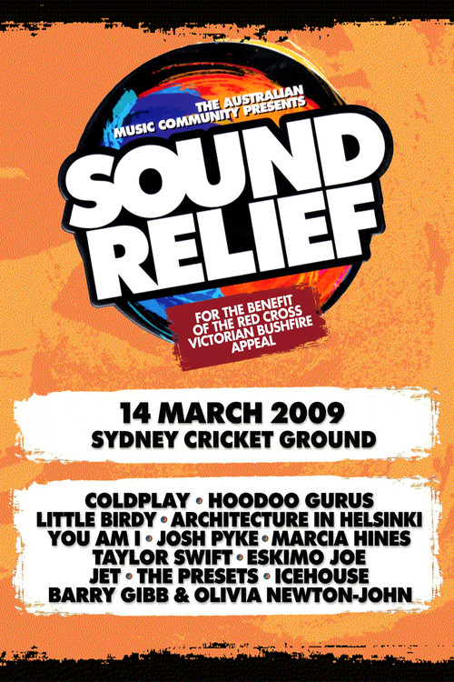 Sound Relief - SCG (2009) poster