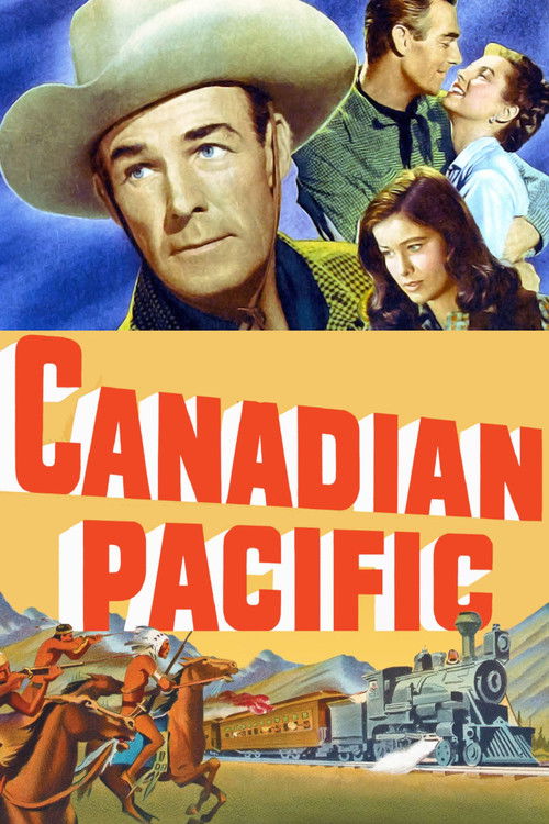 Canadian Pacific (1949) poster