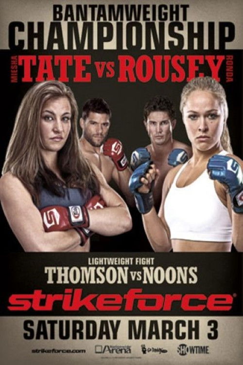 Strikeforce: Tate vs. Rousey (2012) poster