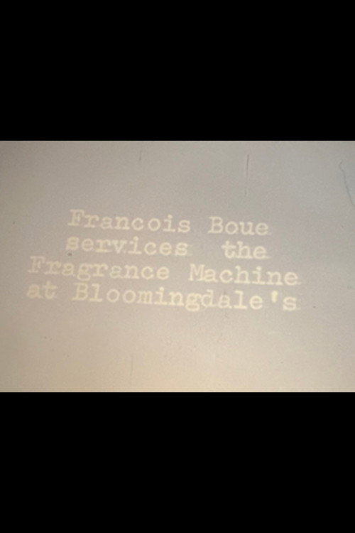 Francois Boue Services the Fragrance Machine at Bloomingdale's (1998) poster
