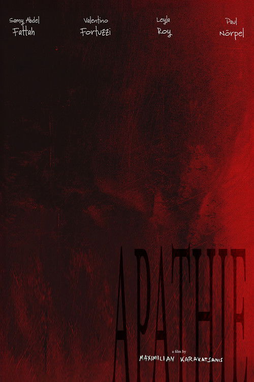 Apathie (2017) poster