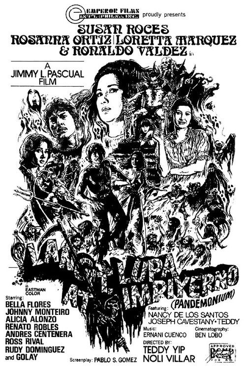 Langit, Lupa at Impiyerno (Pandemonium) (1976) poster