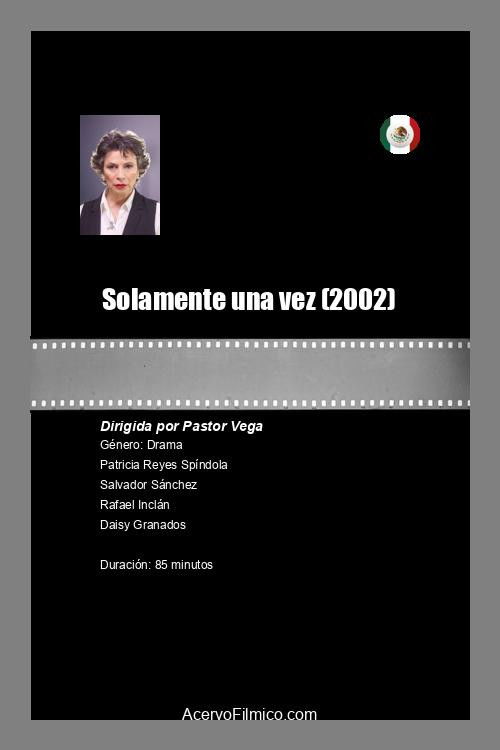 Solamente una vez (2002) poster
