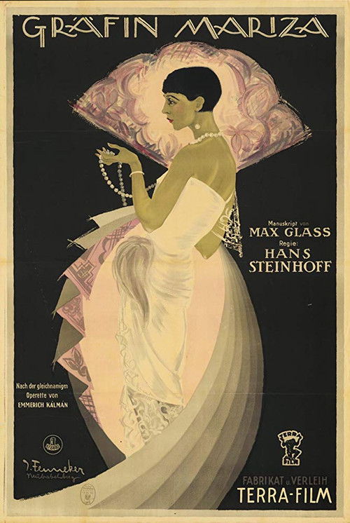 Gräfin Mariza (1925) poster