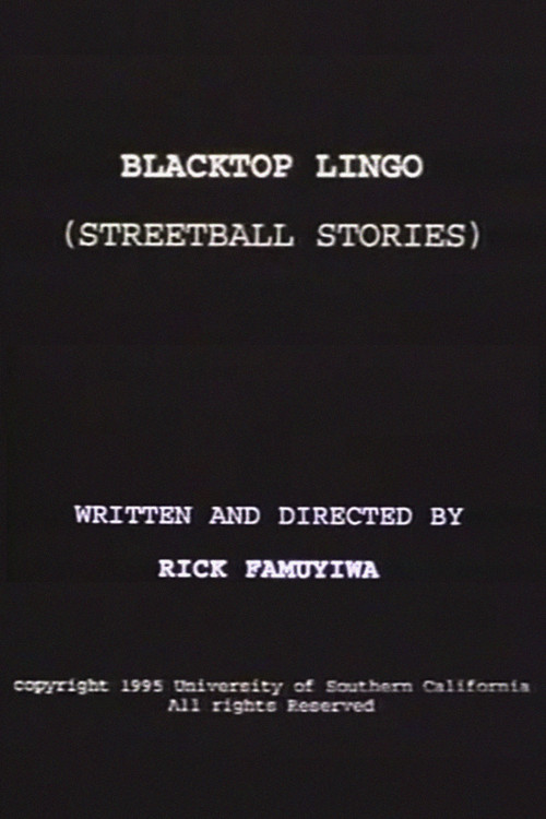 Blacktop Lingo (1996) poster