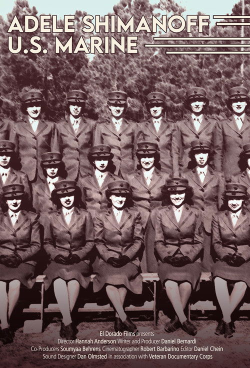 Adele Shimanoff:  U.S. Marine (2016) poster