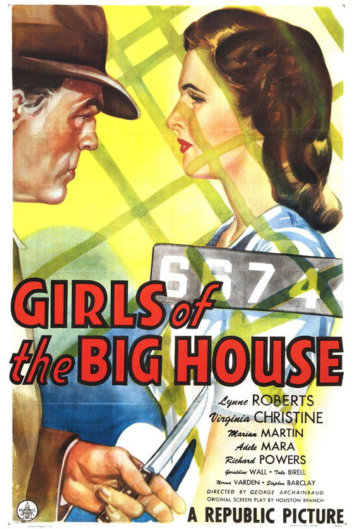 Girls of the Big House (1945) poster