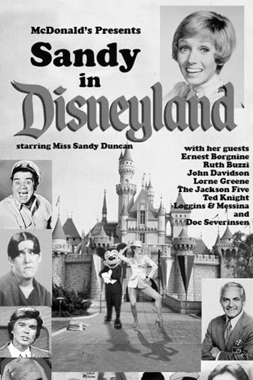 Sandy in Disneyland (1974) poster