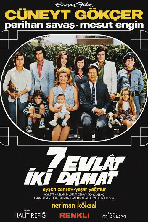 Yedi Evlat İki Damat (1973) poster