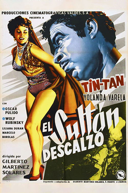 El sultán descalzo (1956) poster