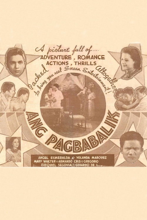 Ang Pagbabalik (1937) poster