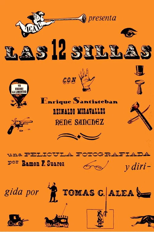 Las doce sillas (1962) poster