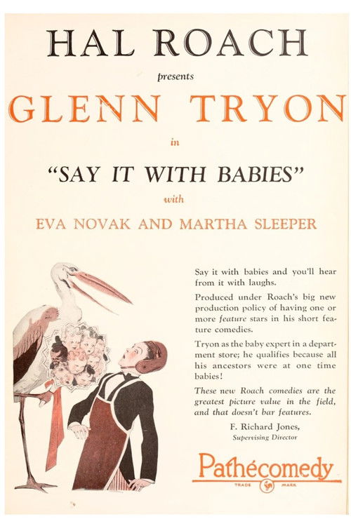 Say It with Babies (1926) poster