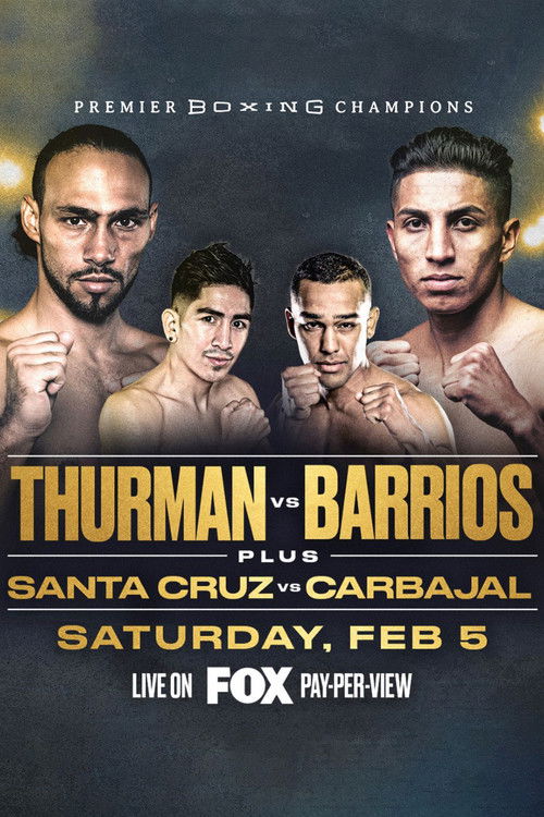 Keith Thurman vs. Mario Barrios (2022) poster