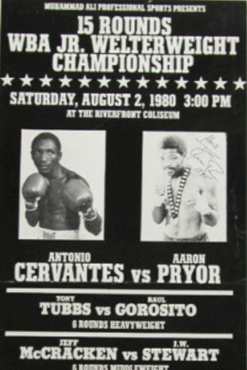 Antonio Cervantes vs. Aaron Pryor (1980) poster