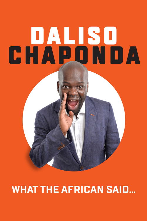 Daliso Chaponda: What The African Said... (2018) poster