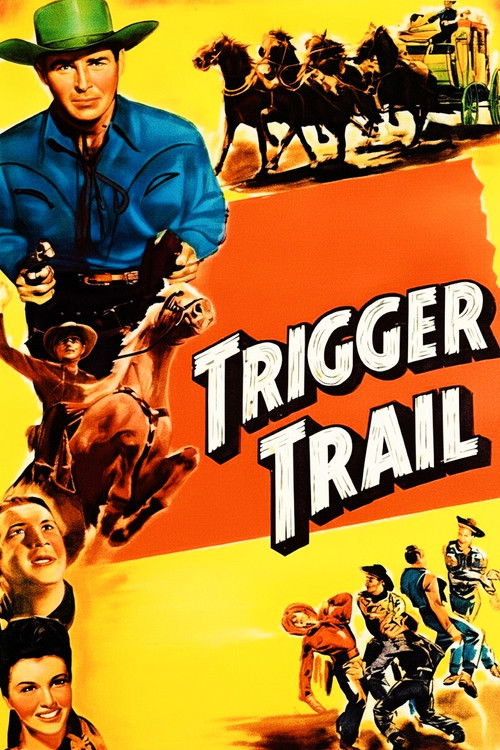 Trigger Trail (1944) poster