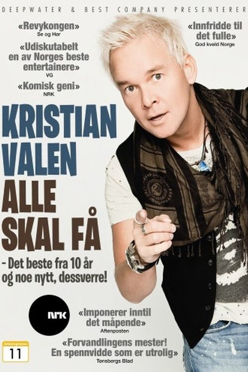 Kristian Valen - Alle skal få (2012) poster