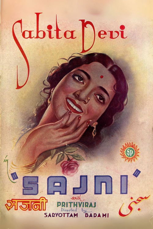 Sajni (1940) poster