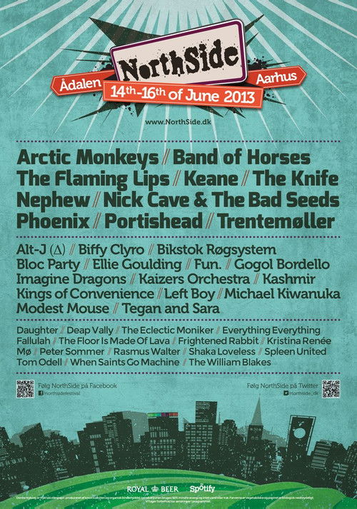 Arctic Monkeys - Northside 2013 (2013) poster