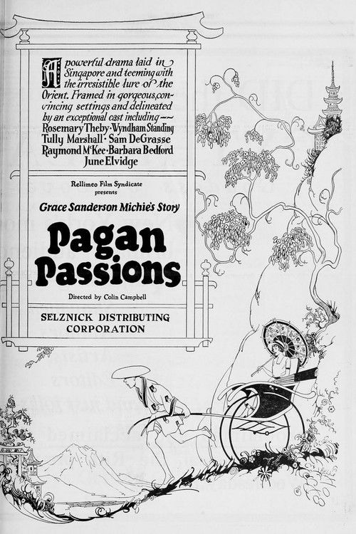 Pagan Passions (1924) poster