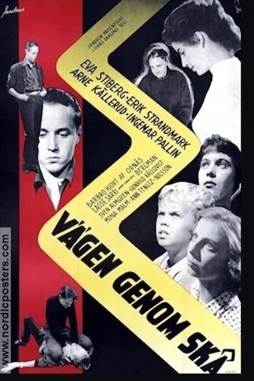Vägen genom Skå (1957) poster