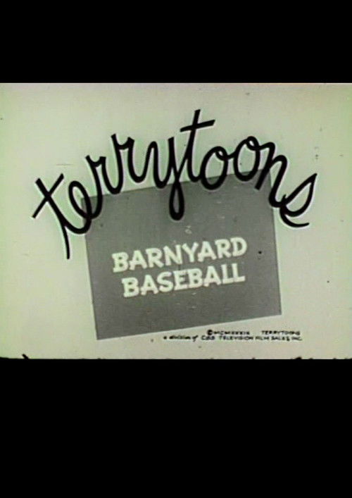 Barnyard Baseball (1939) poster