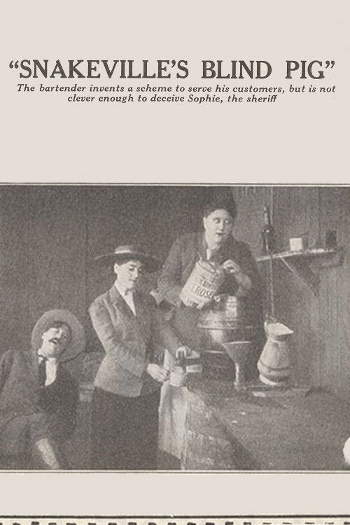 Snakeville's Blind Pig (1914) poster
